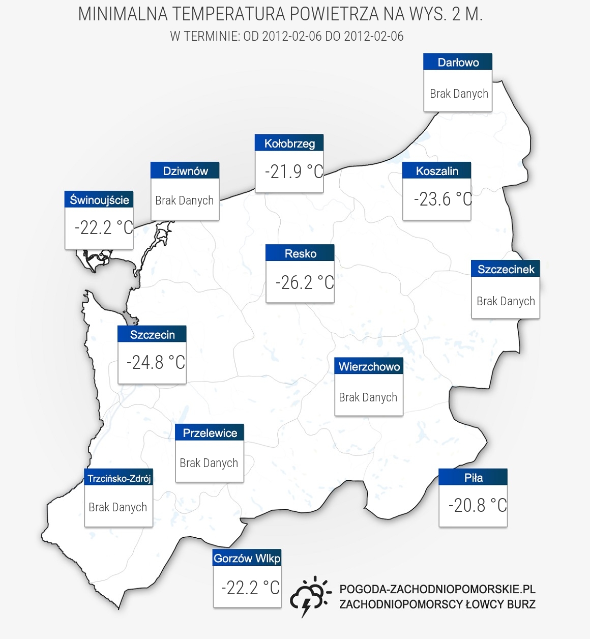 Siarczyste mrozy w naszym regionie.